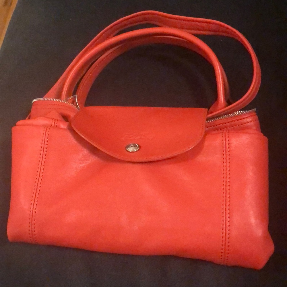 Longchamp bag- le pliage cuir.